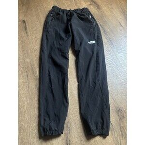 North Face Pants Boys Large Black FlashDry Athletic Outdoor Joggers Youth